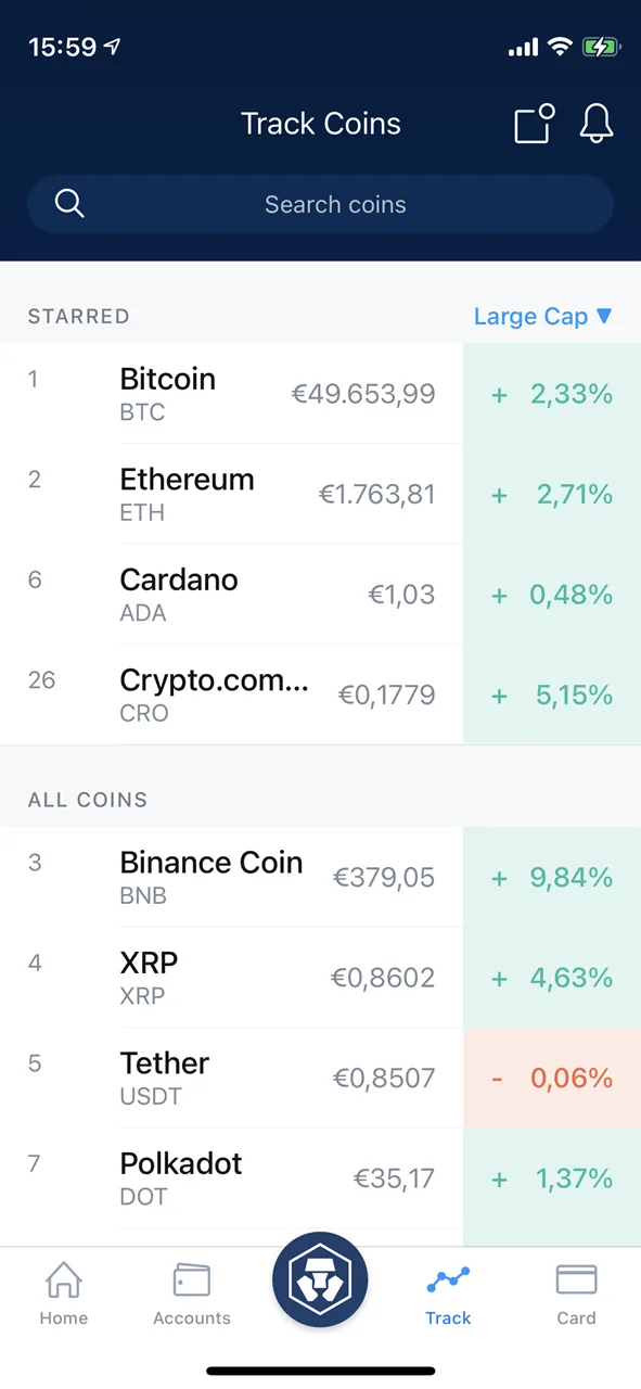 Crypto.com Erfahrungen App