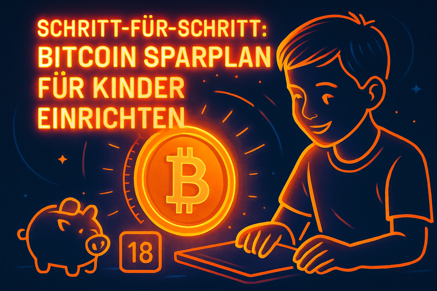 Bitcoin Sparplan für Kind 6