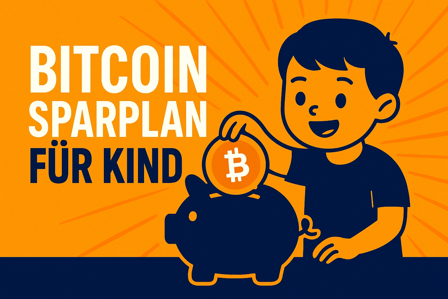 Bitcoin Sparplan für Kind