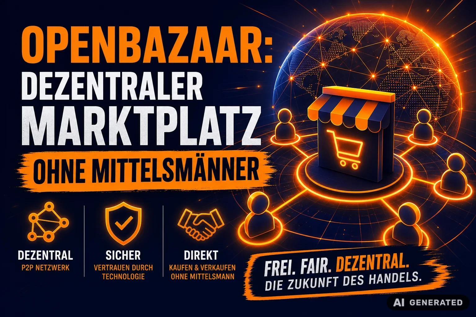 OpenBazaar: Dezentraler Marktplatz ohne Mittelsmänner